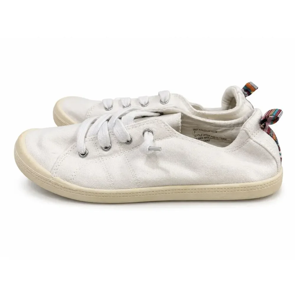 Sugar Women’s Slip-On Sneaker Shoe SIZE 7 Canvas # Box 777